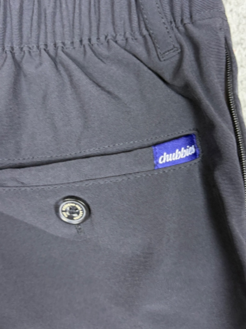 Chubbies Shorts Size Youth Large Black Drawstring Unlined Athletic Pockets - Picture 8 of 11